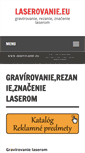 Mobile Screenshot of laserovanie.eu