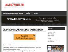 Tablet Screenshot of laserovanie.eu